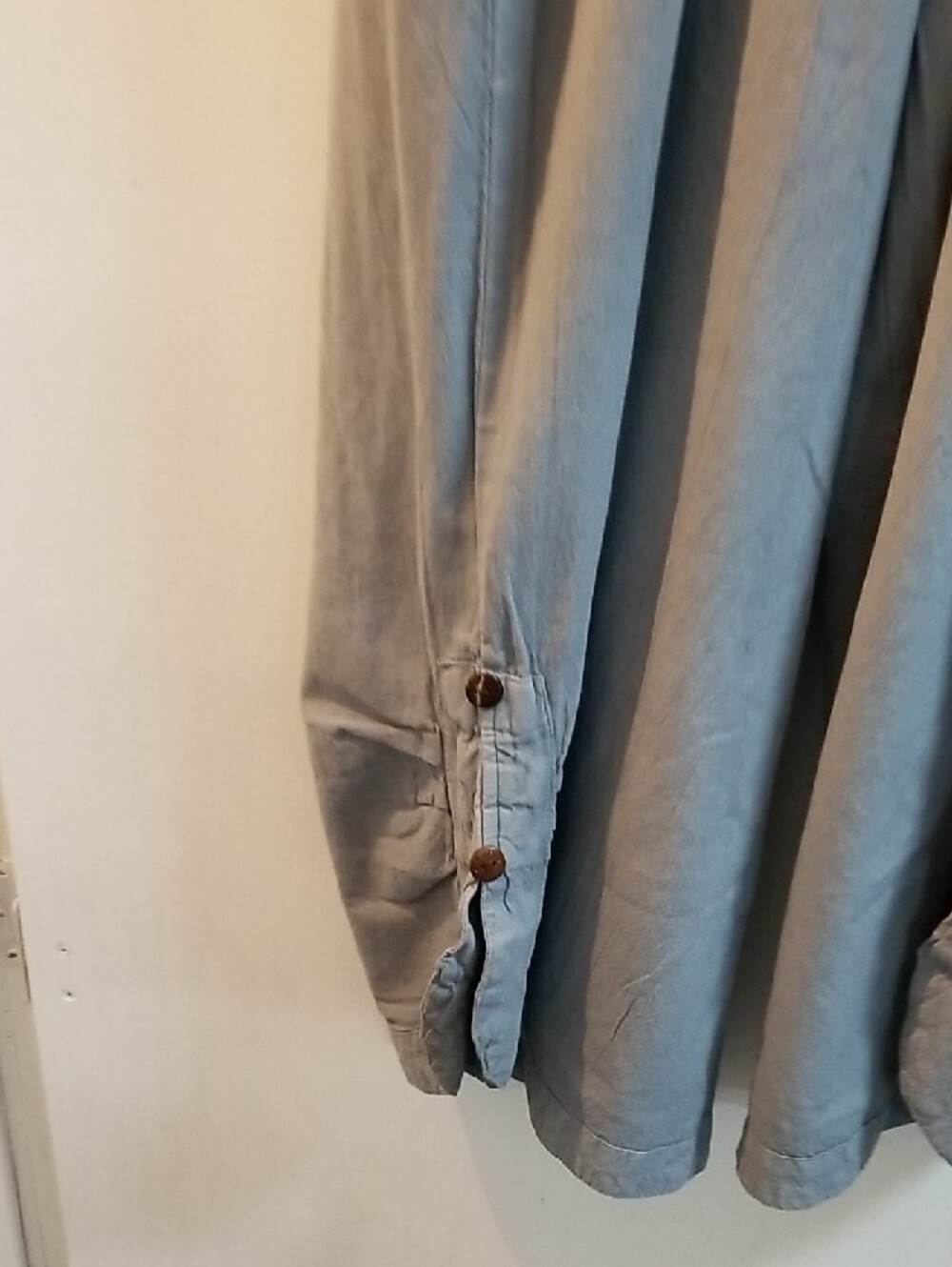 Casual Gray Wide-Leg Overall Jumpsuit - Picture 6 of 8